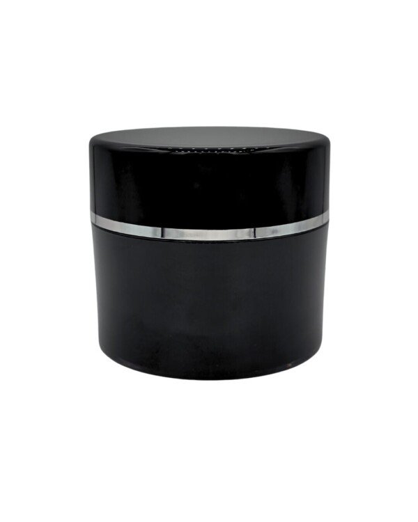 علبة كريم (خمرية) اكليلك 150 مل أسود فارغة