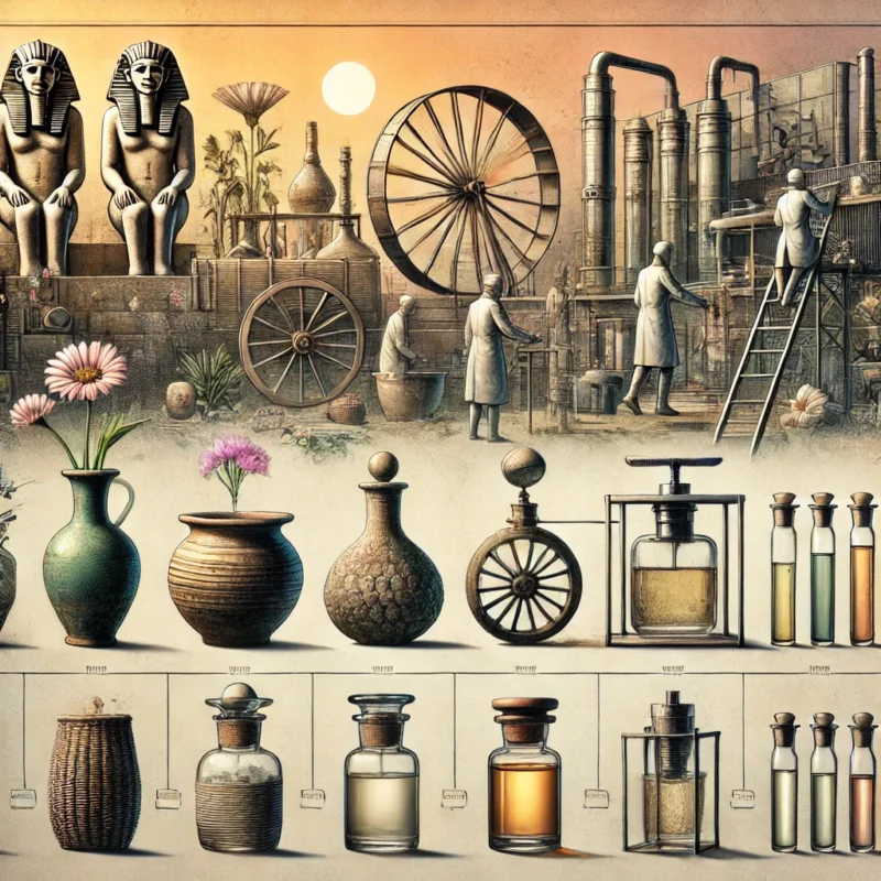 فن صناعة العطور: كيف تطورت تقنيات استخلاص الروائح عبر الزمن؟