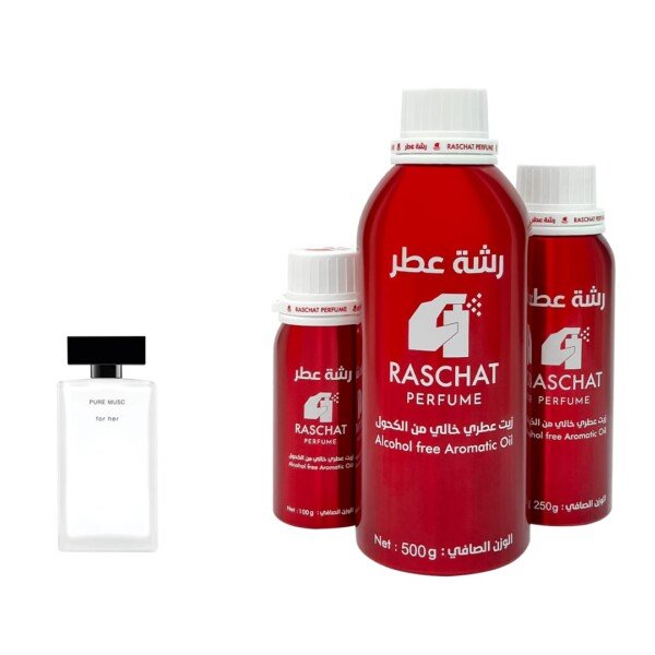 زيت عطر بيور مسك نسائي من رشة عطر - Pure Musc For Her for women