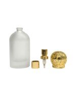 مجموعة زجاجة عطر كبس فارغة حجم 50 مل ثلجي