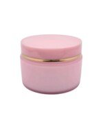 علبة كريم (خمرية) بلاستيك 50 مل وردي