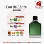 عطر او دي سيدر رجالي من رشة عطر - Eau de Cèdre for men