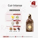 عطر كوير انتنس للجنسين من رشة عطر - Cuir Intense for women and men