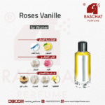عطر روز فانيلا مانسيرا نسائي من رشة عطر - Roses Vanille for women