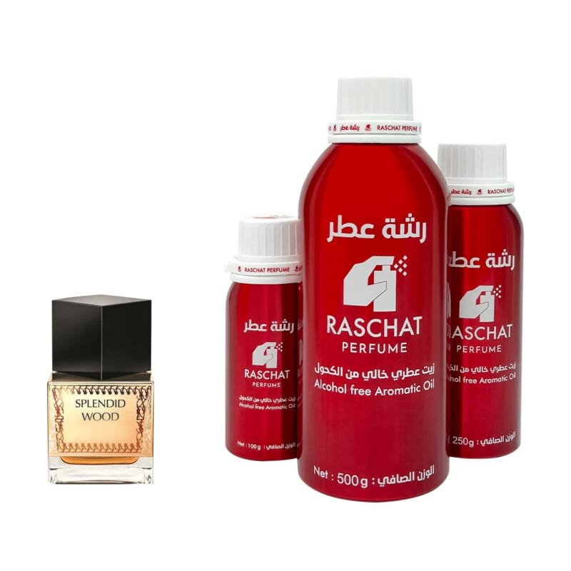 زيت عطر سبلندد وود للجنسين من رشة عطر - Splendid Wood for women and men