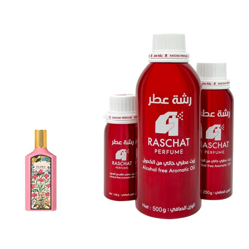 زيت عطر فلورا جورجيوس جاردينيا نسائي من رشة عطر - Flora Gorgeous Gardenia for women