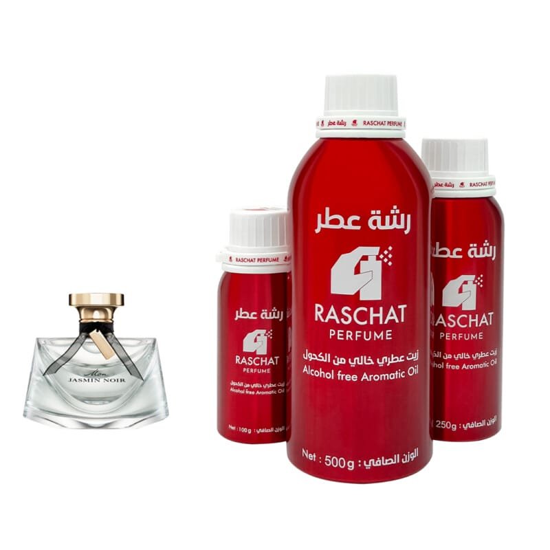 زيت عطر مون جاسمين نوار نسائي من رشة عطر - Mon Jasmin Noir for women
