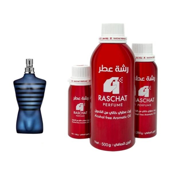 زيت عطر الترا ميل رجالي من رشة عطر - Ultra Male for men